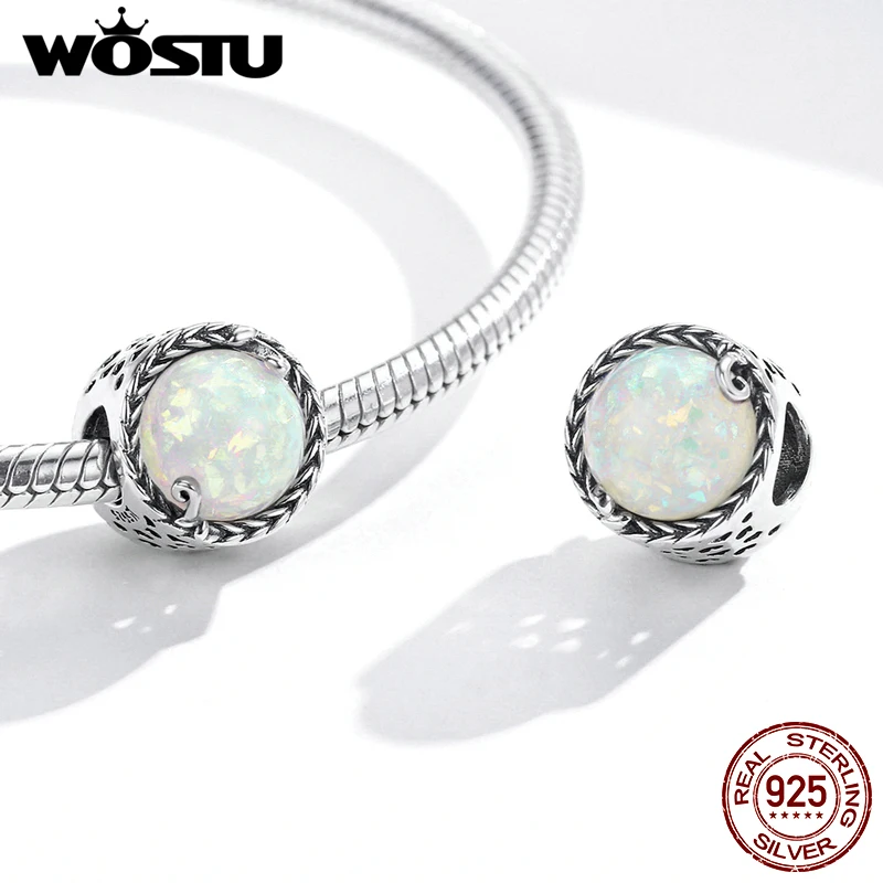 WOSTU-colgante de plata de primera ley con forma de abeja para mujer, abalorio, plata esterlina 925, Circonia cúbica, zirconia, circonita, zirconita