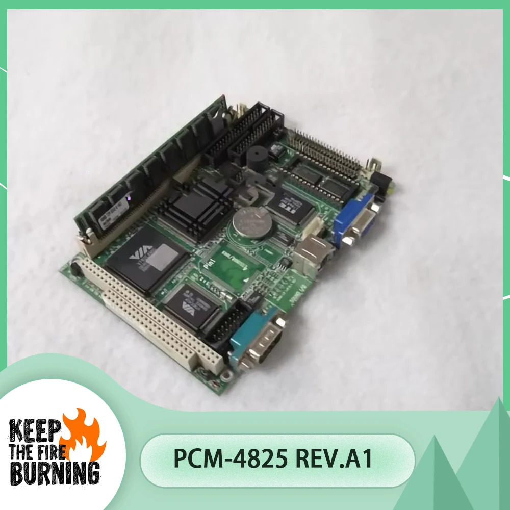For Advantech 3.5 Inch Single Board Computer Motherboard PCM-4825 Rev.A1