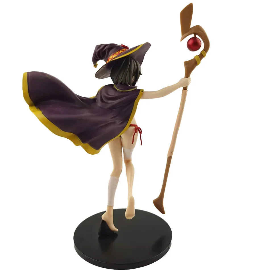 Figma 407 الشكل كونوسوبا نعمة الله على هذا العالم الرائع أنيمي الشكل Megumin أرقام لطيف تمثال تحصيل نموذج اللعب