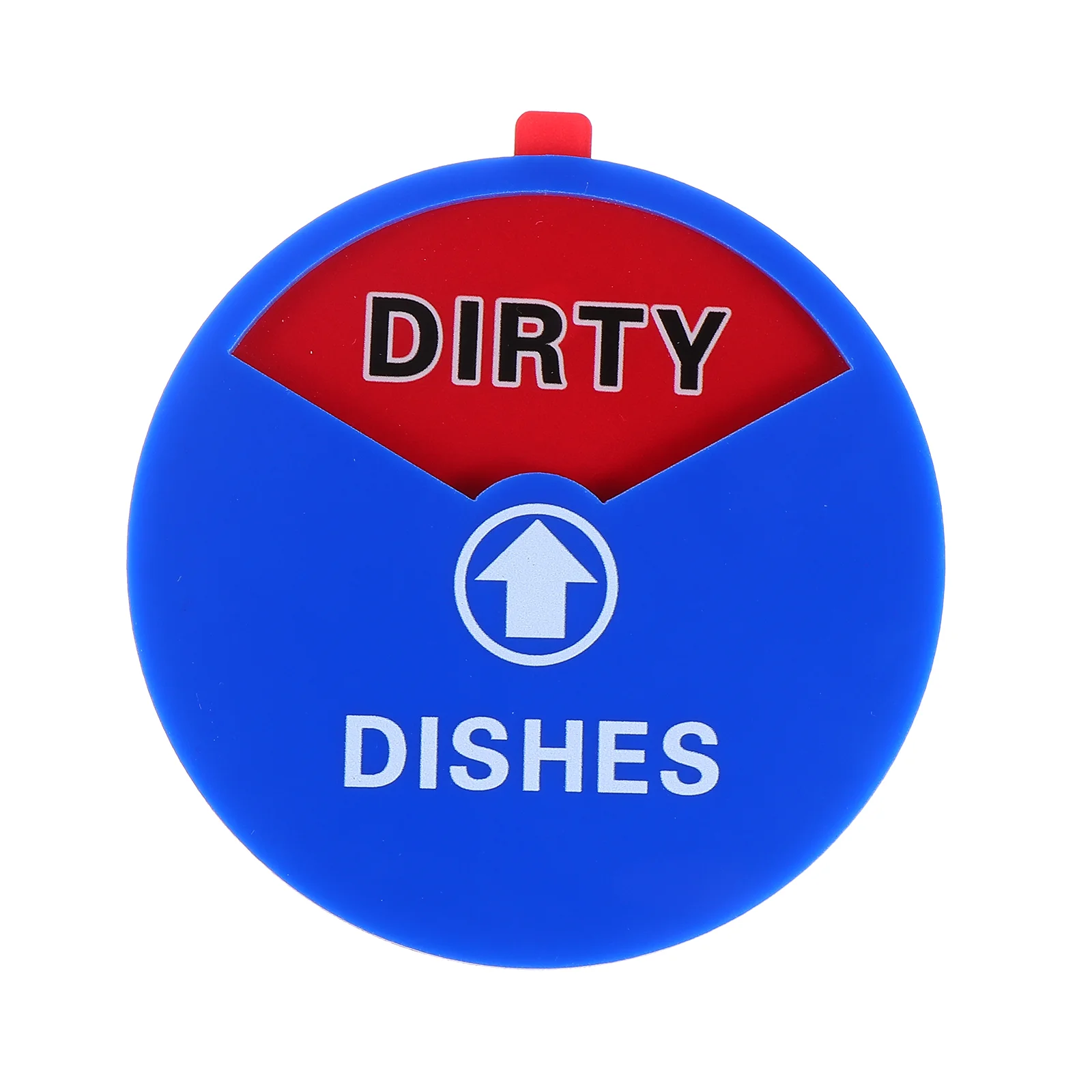 Kitchen Waterproof Magnetic Dishwasher Sign Indicator for Blue Acrylic Clean Dirty