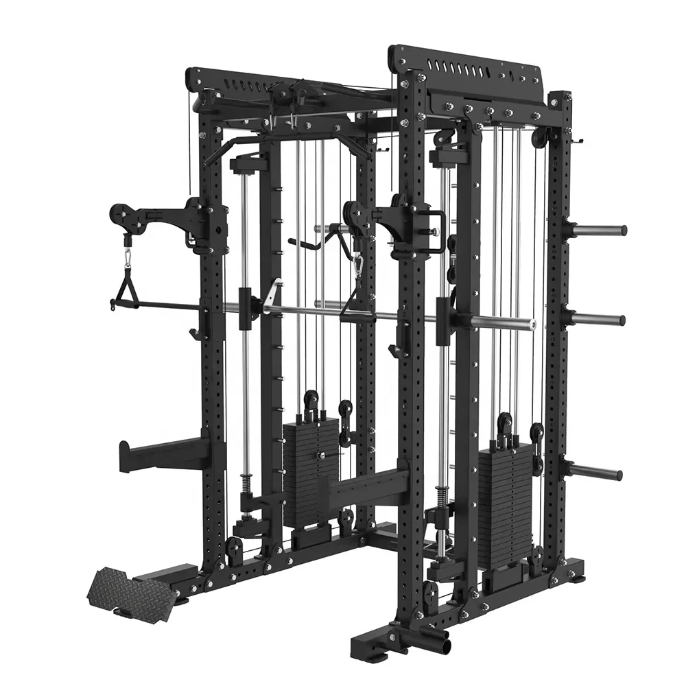 high quality gym equipment multi smith machine functional trainer smith squat rack smith cage machine