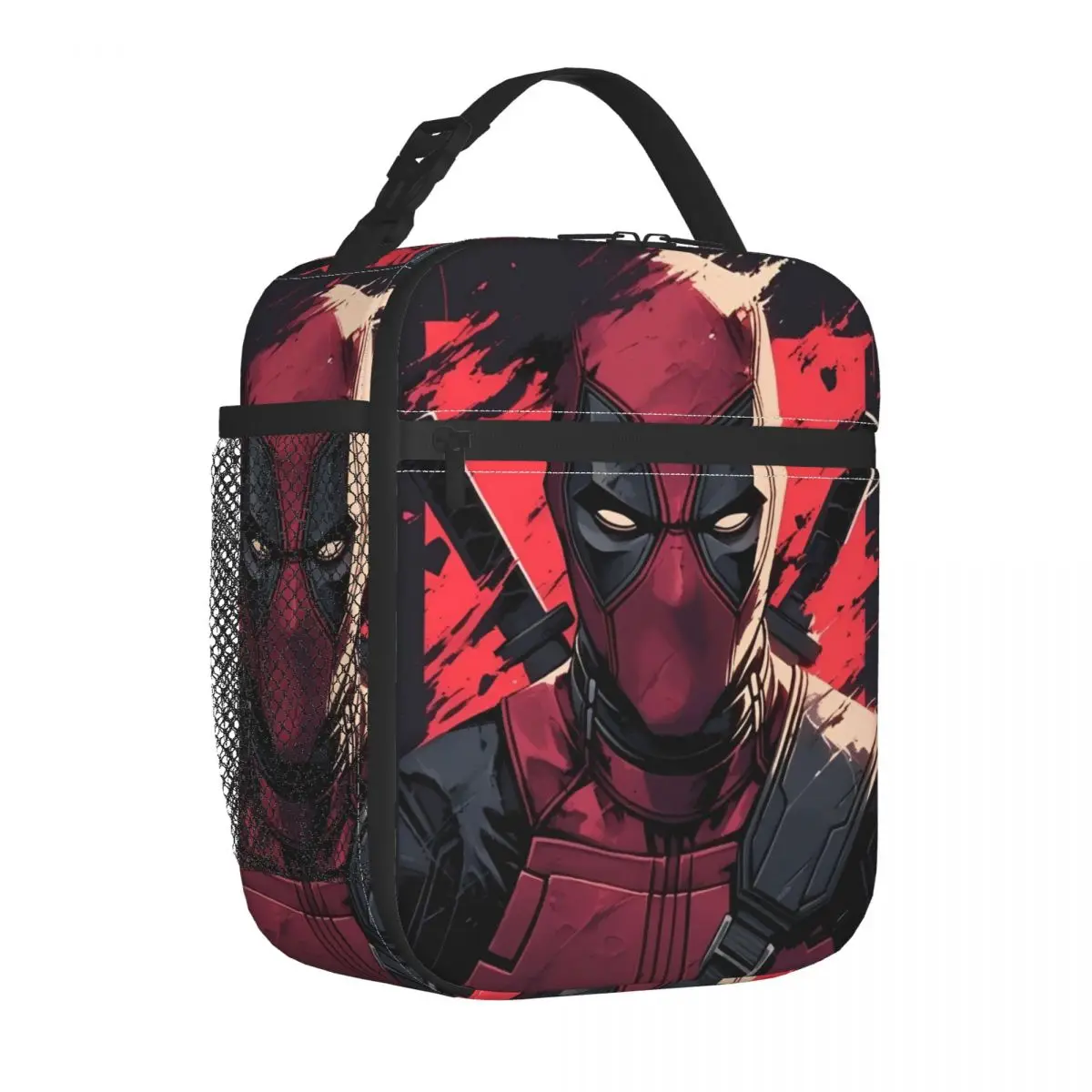 Deadpools Superhero Insulated Lunch Bag Thermal Bag Lunch Container Leakproof Tote Lunch Box Food Bag Work Outdoor