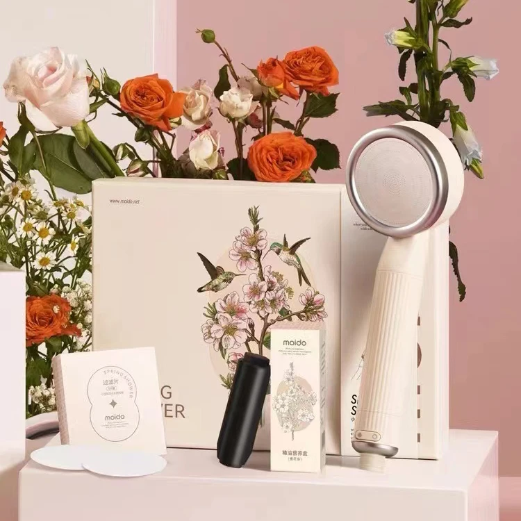 

Eco-Friendly Water-Saving Showerhead Portable Shower Beauty Shower Head Vitamin C Skincare Spray Nozzle Bathroom Accessories