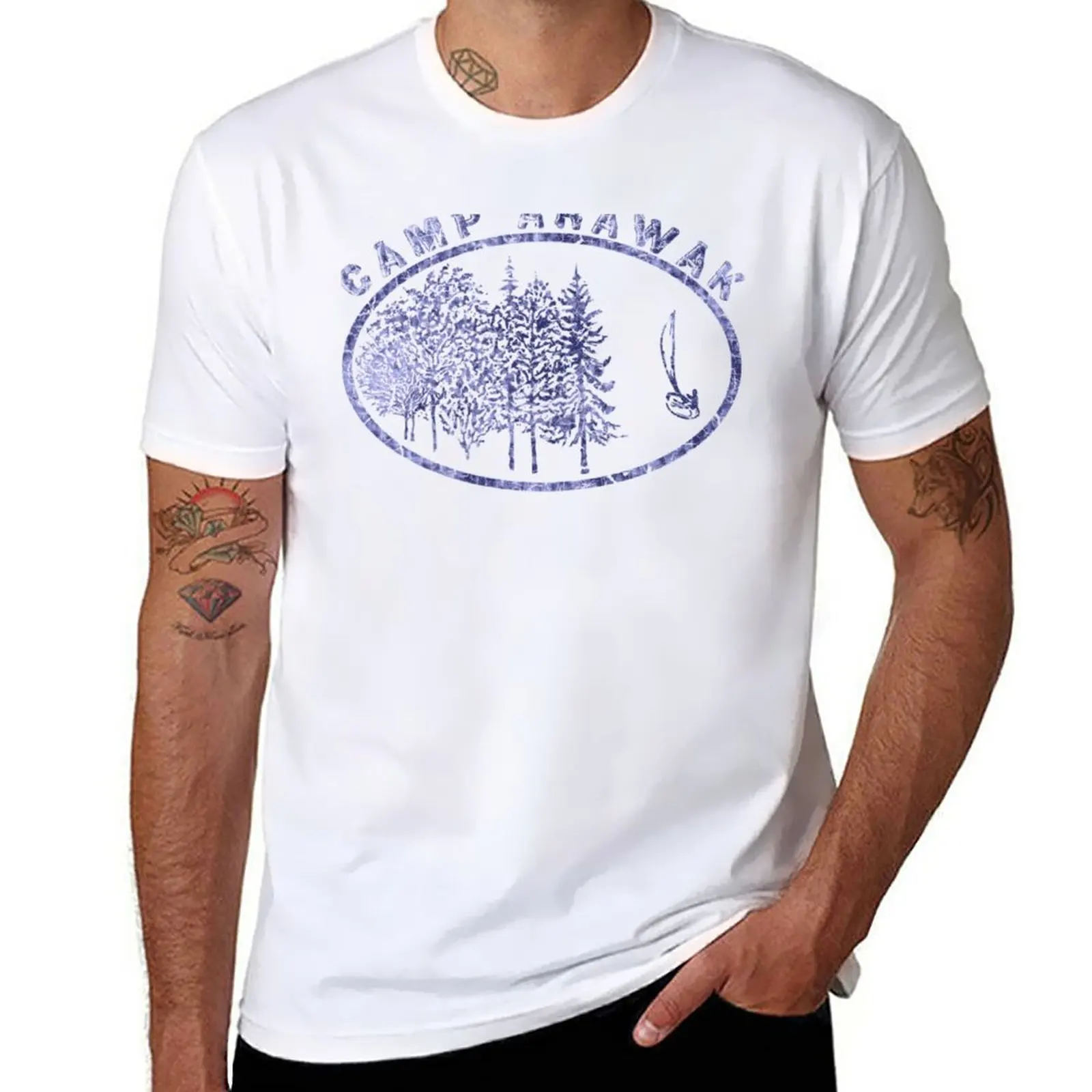 New CAMP ARAWAK (Sleepaway Camp) T-Shirt T-Shirt summer tops quick-drying t-shirt mens graphic t-shirts hip hop