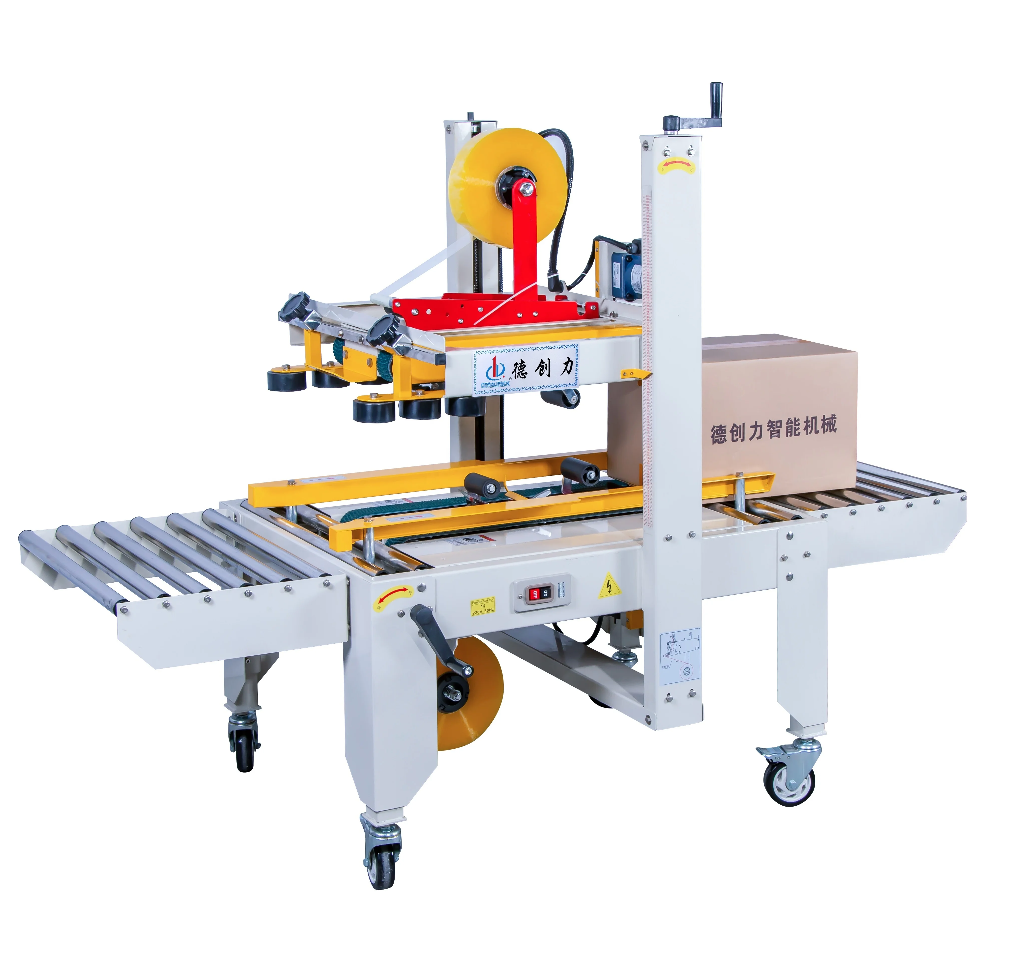 

Advanced Industrial Commercial Box Tapping Packaging Semi Automatic Sealing Machine Carton Sealers