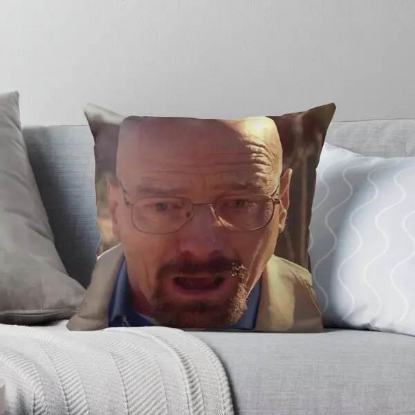 

Walter White Meme Printing Throw Pillow Cover Office Car Fashion Decor Decorative Waist Hotel Home Pillows not include One Side