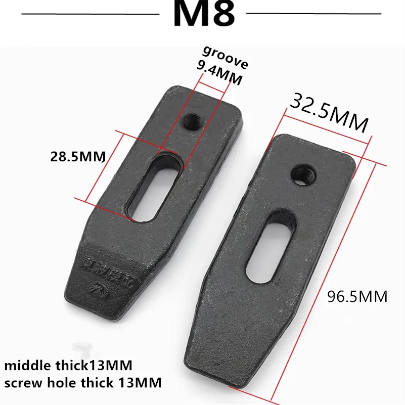 Punch Press Machime Punching accessories 10.9 Level High-Strength D-Type Mold Parallel Pressing Plate M8 M10 M12 M14 M16