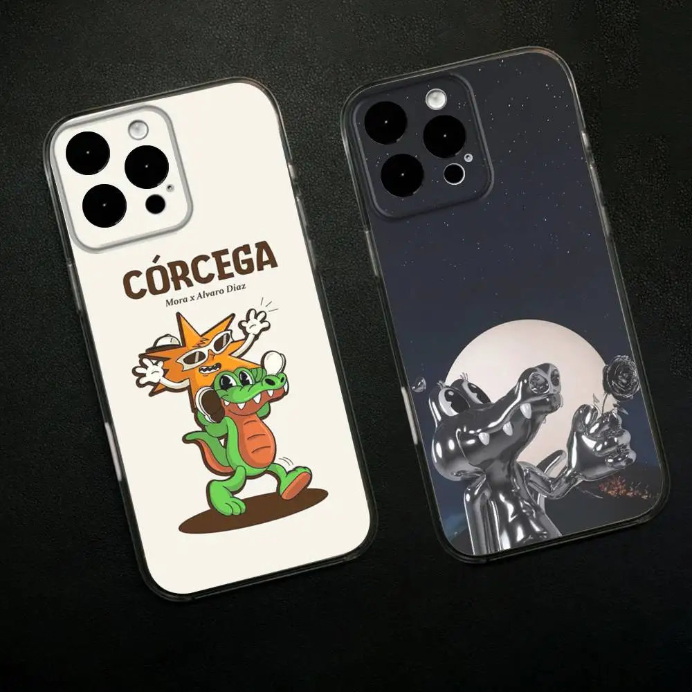 

A-Alvaro COCO Diaz Phone Case For iPhone 16,15,14,13,12,11 Plus,Pro,Max,XR,XS,X,7,8 SE,Mini Transparent Silicone Soft
