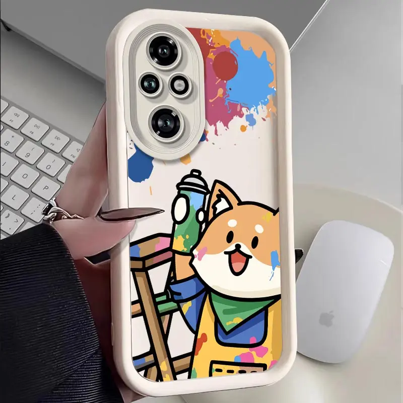 200 Little Painter New Sky Eye Phone Case For Honor 200 200Lite 90Lite 50 50SE X40GT 9XPro 9X X8A X7A X9A X6 X50i X40i X30 Cover