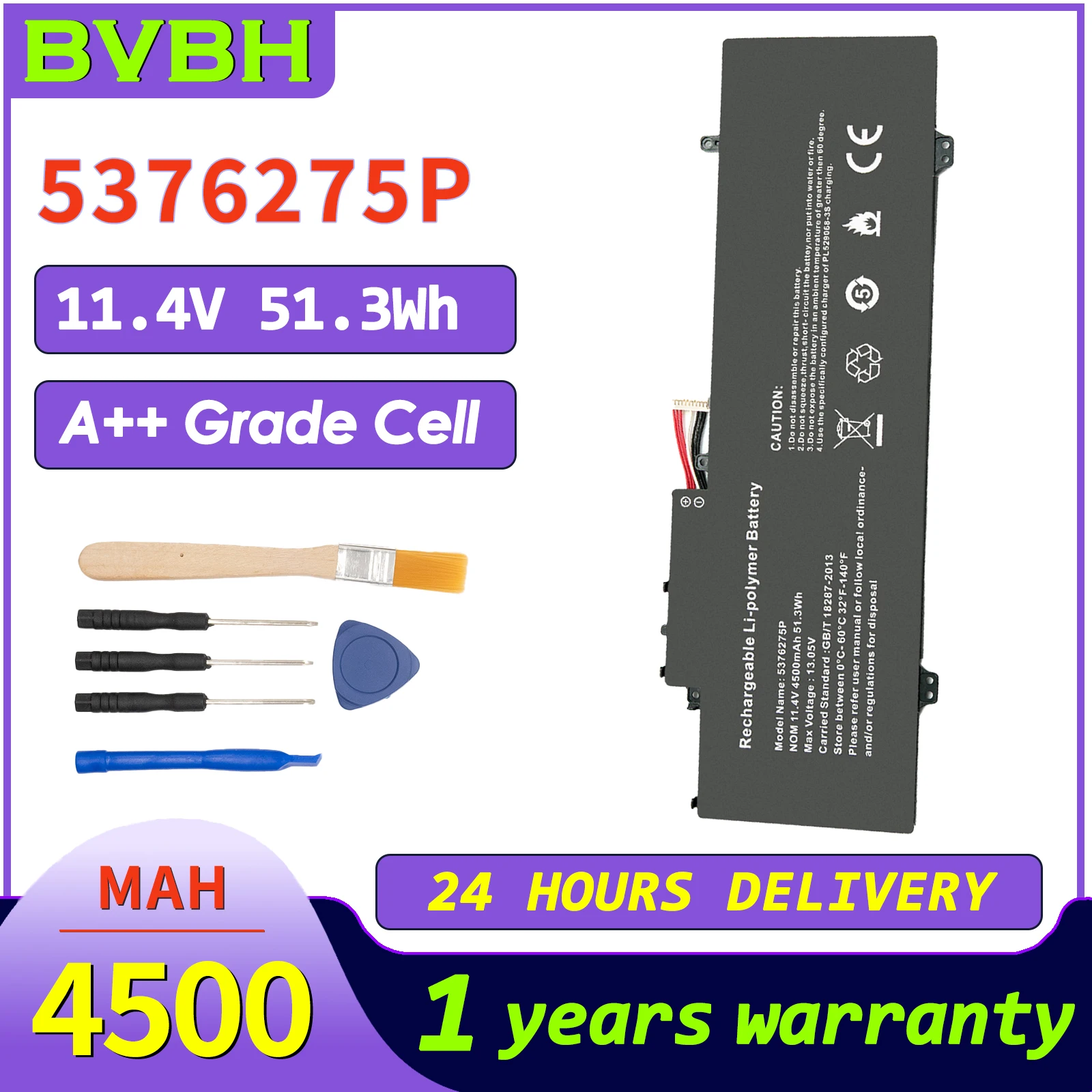 

BVbh 5376275P New 4500mAh 499061-3S/NV-509067-3S/NV-549067-3S Laptop Battery for Gateway GWTN141-2PR/GWTN141-3GR battery