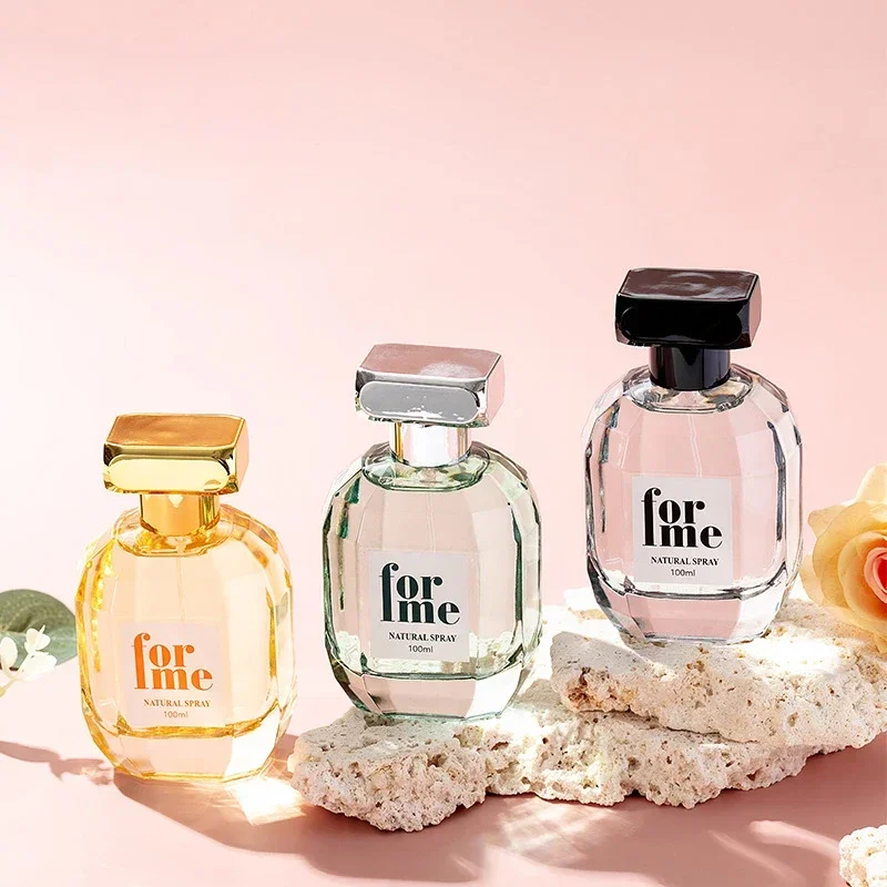 Parfüm für Frauen, langlebig, 100 ml Spray, blumiger fruchtiger Duft, natürlicher Sandelholz-Vanille-Duft, Original-Parfüm für Damen
