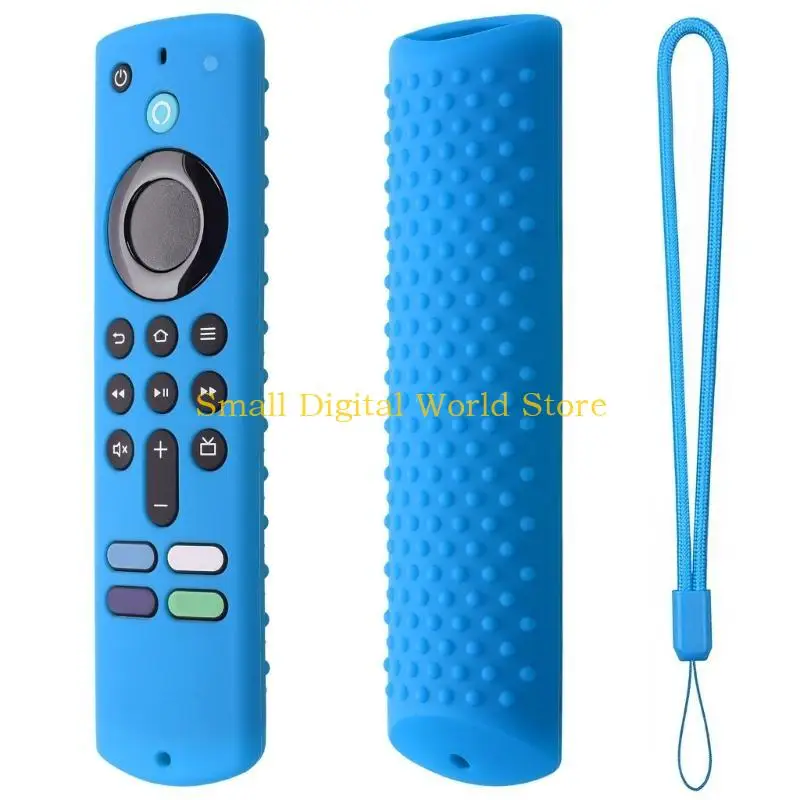 77UB Scratch Resistant Silicone Sleeve for Fire TVStick 4K 2023 Remote Case