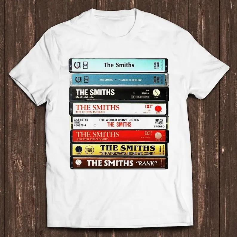 The Smiths Albums Cassette Meme Gift Funny Tee Style Unisex Gamer Cult Movie Music T Shirt C7225