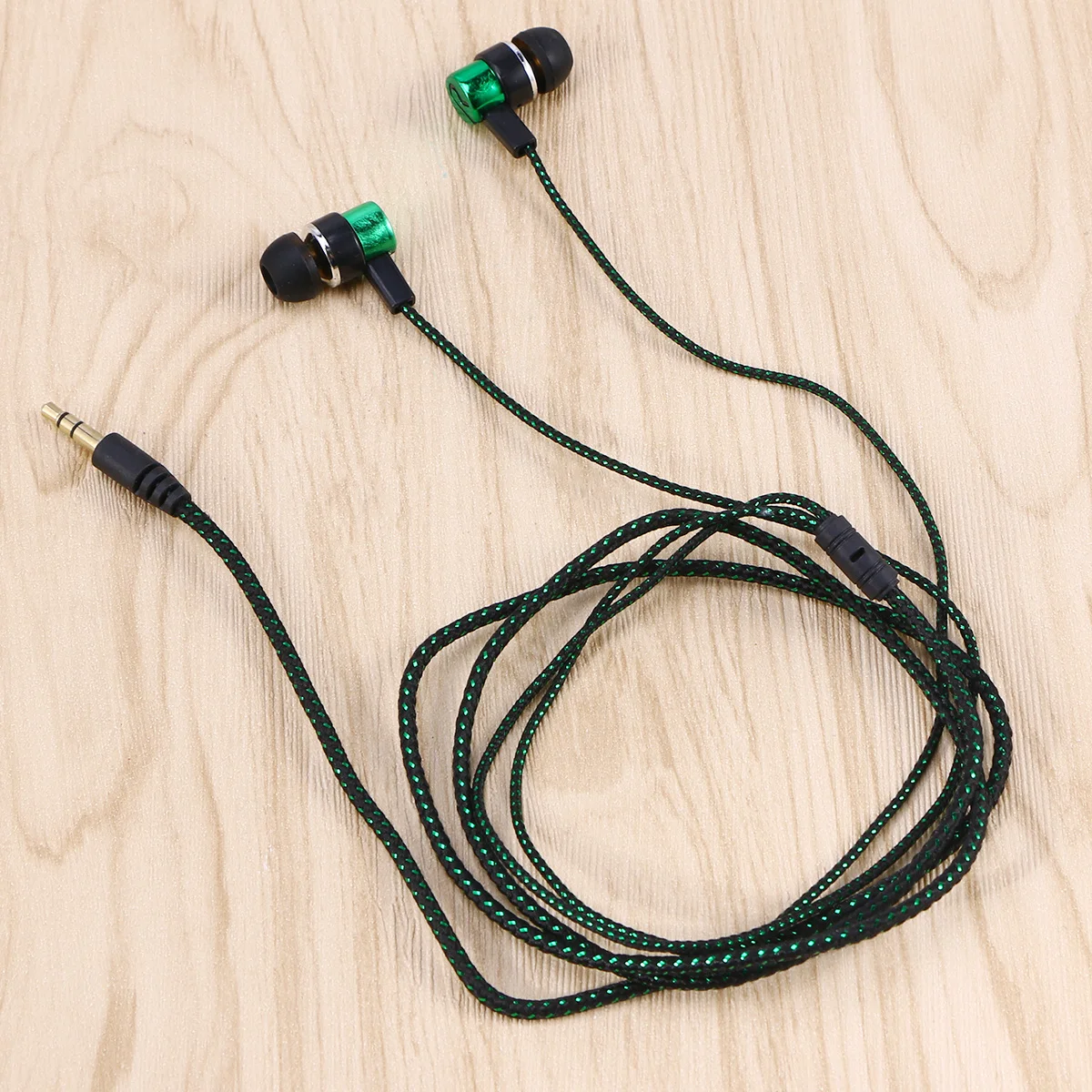 

In-Ear Earphone Bass Stereo Noise Cancelling 3.5Mm Plug For 3.5Mm Plug Earphone Gym Running Music Mp3 Mp4 Green Headset