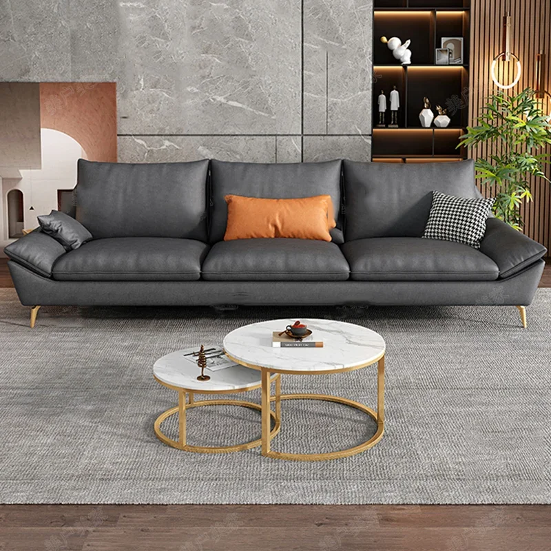 Modern Love Seat Ergonomic Sofa European Sectional Reception Pouf Classic Sofa Simple Large Living Room Canape Salon Furniture