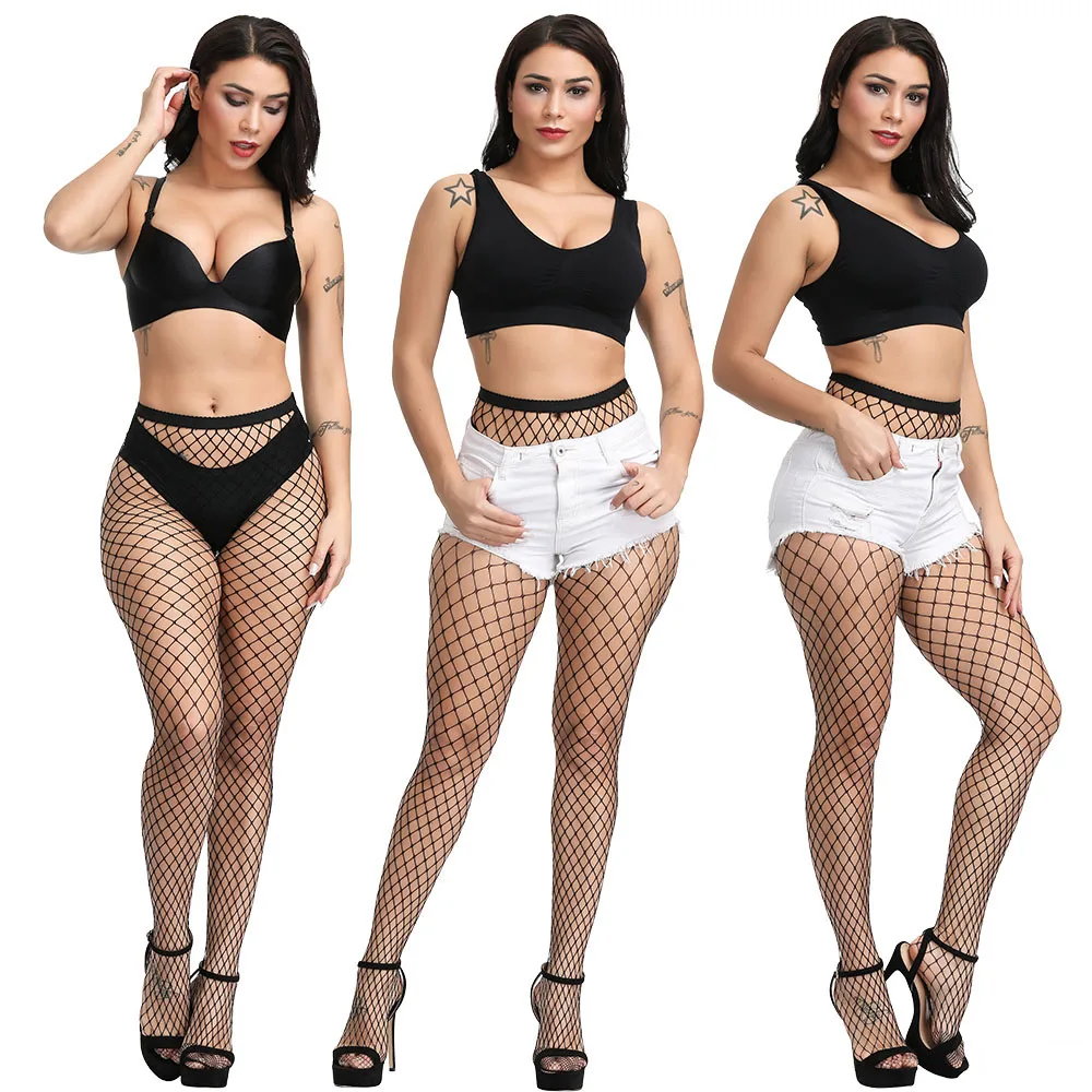 Fishnet Stockings for Women High Waist Sexy Fishnet Stockings Thigh High Stockings Pantyhose Fishnet Tights