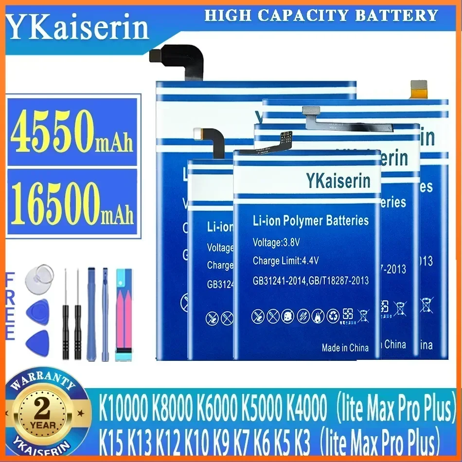 Battery For Oukitel K10000 K8000 K6000 K5000 K4000 K15 K13 K12 K10 K9 K7 K6 K5 K3 lite Max Pro Plus K10000Plus K6000Pro K15Plus