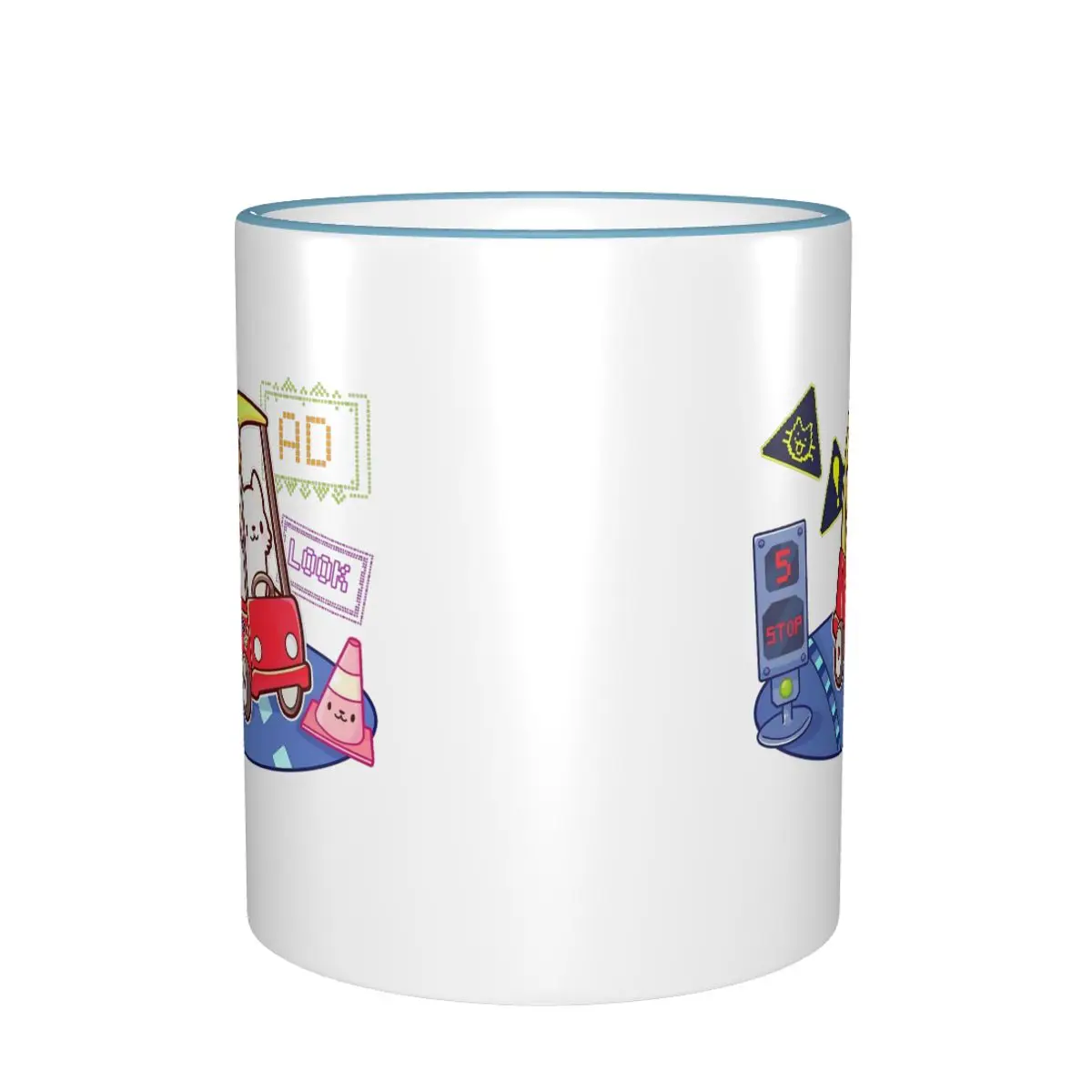 Fun This Is The Last Thing You See Before You Die Tea Cup Home Deltarune Mug
