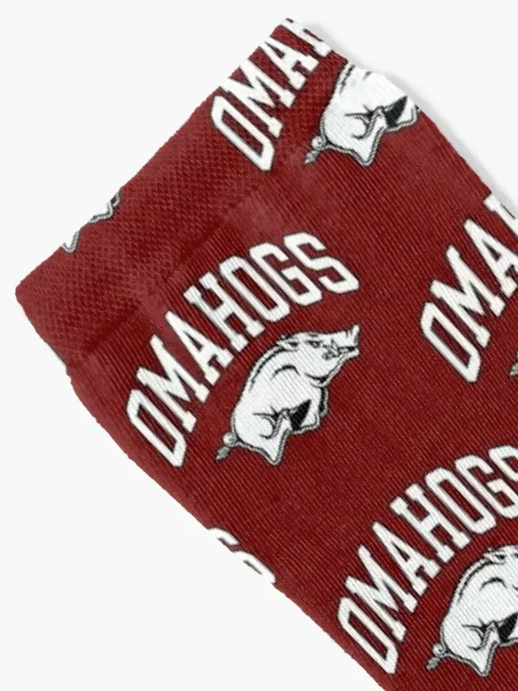 Hogs Need A Speed Omahogs Socks Heating sock sports stockings moving stockings luxury Boy Socks Women's