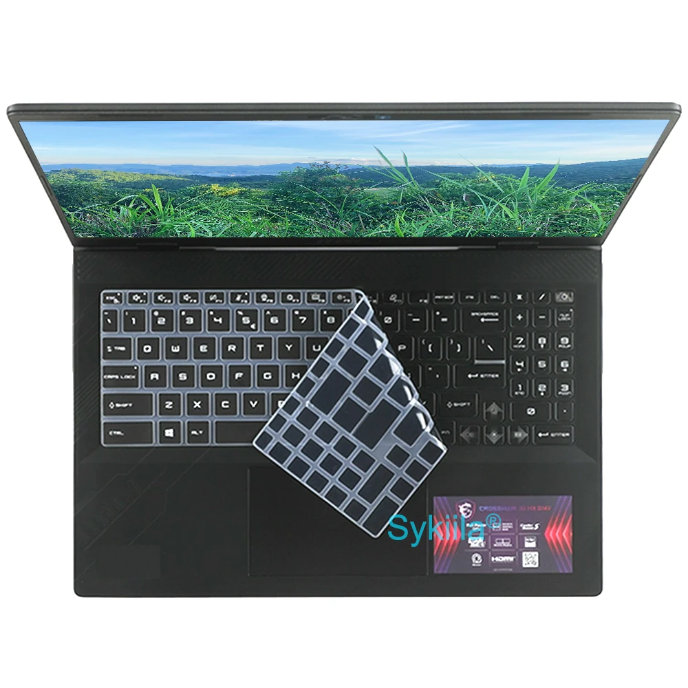 Keyboard Cover for MSI Katana 15 17 A15 A17 GF66 GF76 HX B14W B13V B13U AI B8V Gaming Silicone Protector Skin Case 15.6 17.3