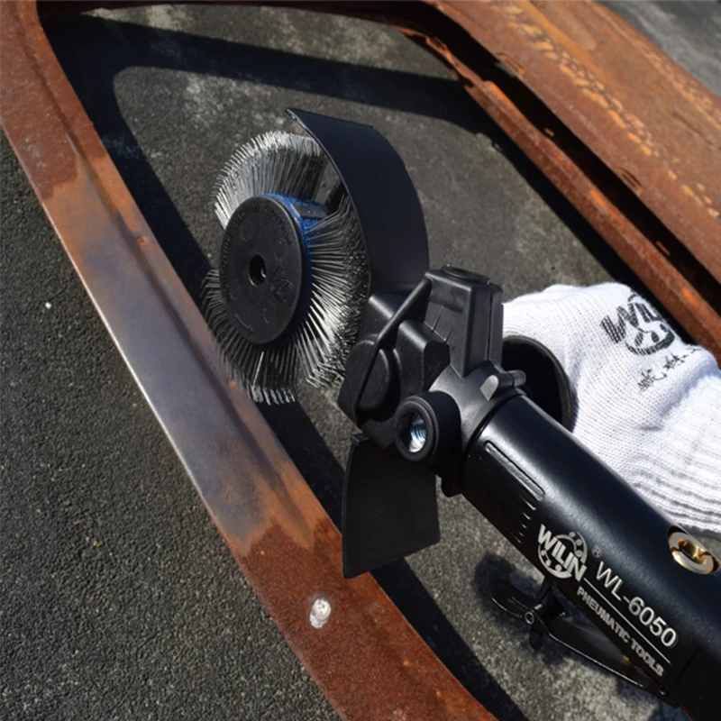 

Pneumatic Surface Blaster Kit Durable Rust Removal Tool Air Stainless Wire Brush Grinder Decals Remove Rubber Eraser Glue Sander