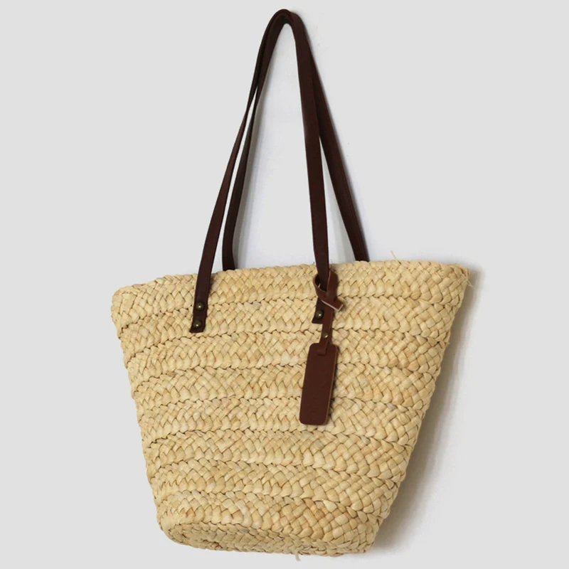 Summer Beach Bag For Women 2023 New Tote Shoulder Woven Straw Large Shopping Party Braided Travel Simple Fashion Luxury Handbags