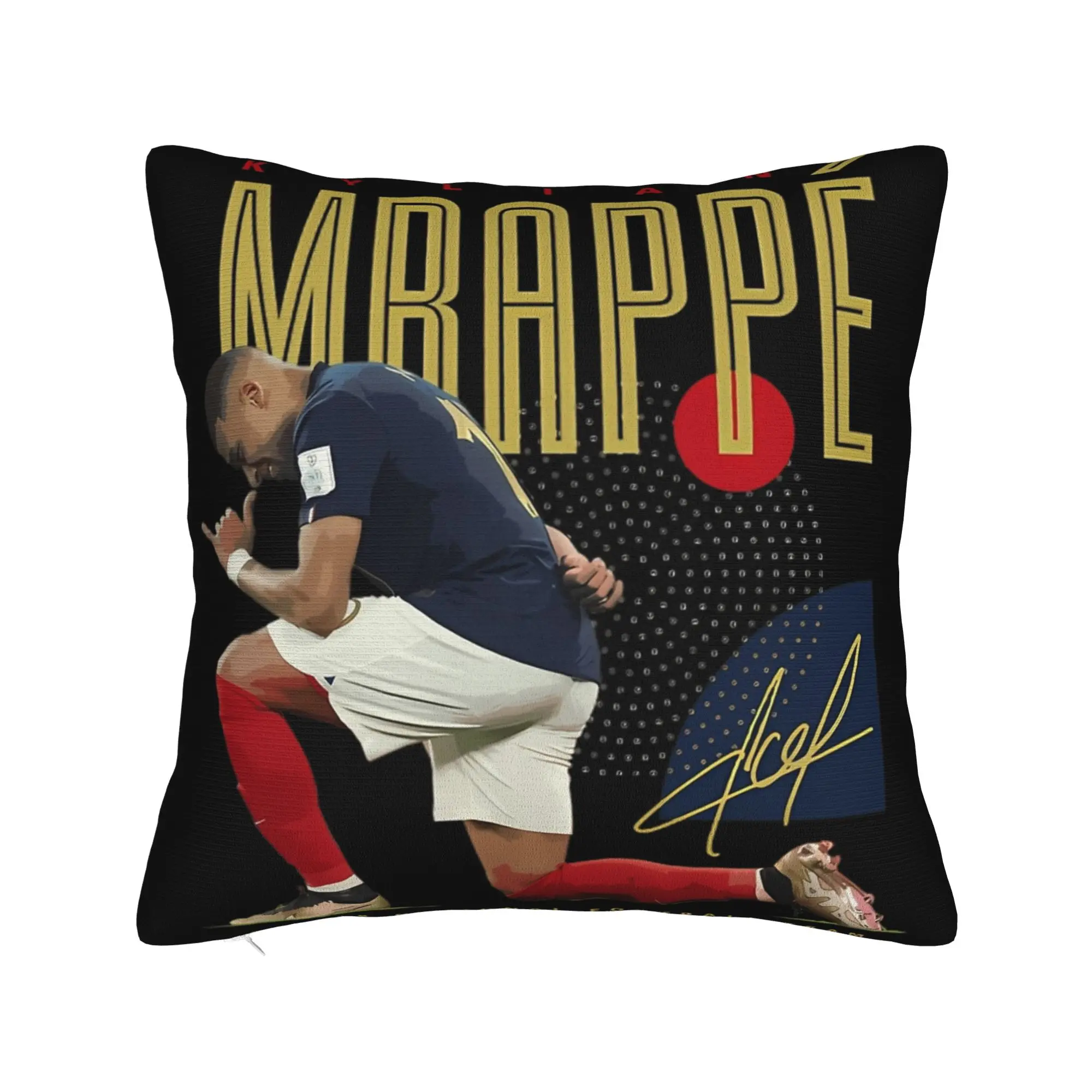 KM Mbappes Dictador Meme Pillow Covers Product Printed Cushion Cover Decorative  Pillow Case Cover Home Multiple Sizes