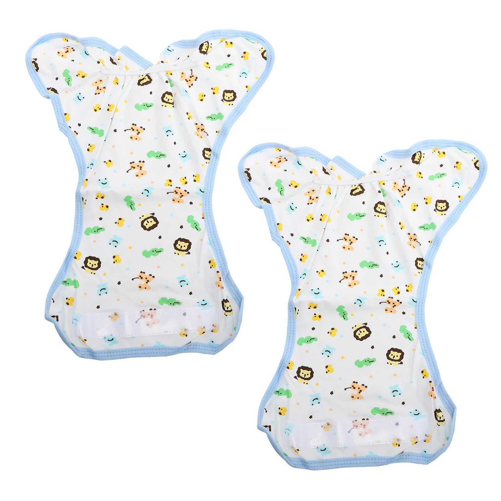 2 Pcs Cloth Diapers Breathable Nappy Pants Newborn Baby Training Washable Cotton Briefs Hygienic