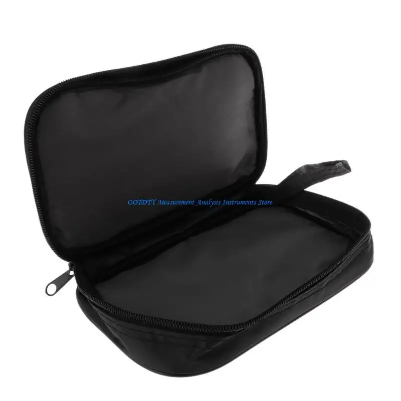 367D Durable Multimeter Black Canvas Bag Waterproof Shockproof Soft for Case  20x12x4