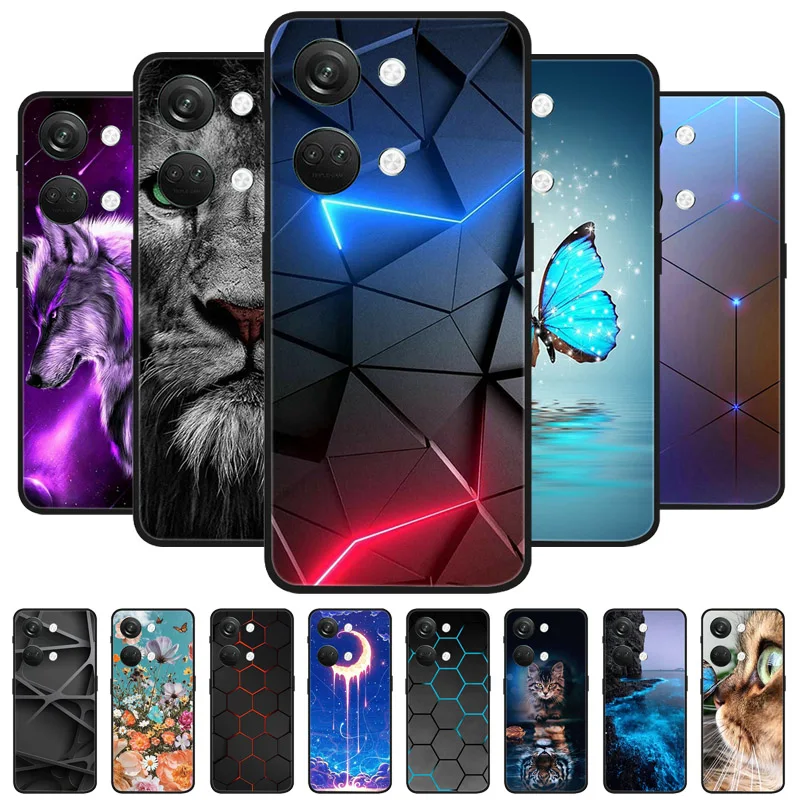 Case for OnePlus Nord 3 5G Cover Cool TPU Soft Shockproof Silicone Capas for OnePlus Nord3 One Plus Nord 3 CPH2491 Case Bumper