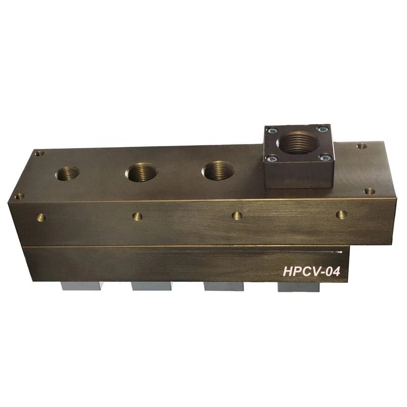 

High Pressure Valve Block Combination Group Valve PET Bottle Blowing Machine Solenoid Valve Manifold Premium Durable