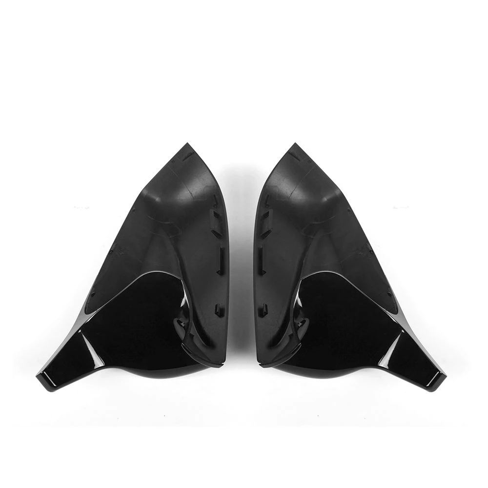 ABS Gloss Black Side View M Look Wing Mirror Housing Covers Caps for  5 Series E60 540i 550i 2007-2009