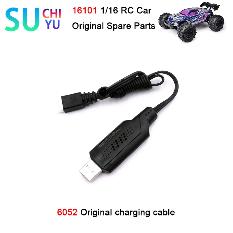 SCY 16101 1/16 RC Car Original Spare Parts 6052 Original charging cable