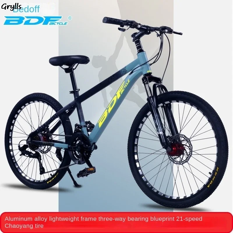 Grylls Aluminiumlegierung Fahrrad Cross-Country Variable Geschwindigkeit Mountainbike Männlich Outdoor-Sport Rennrad Student Radfahren Fahrrad