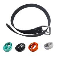 1.3M Cutable Diving Silicone Gel Rubber Weight Belt Spearfishing Freediving Stretchable Smooth Finish Waist Weight Belt