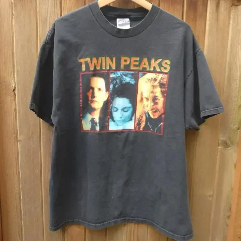 Vtg Twin Peaks T Shirt Rare 90s S 5XL KH2992