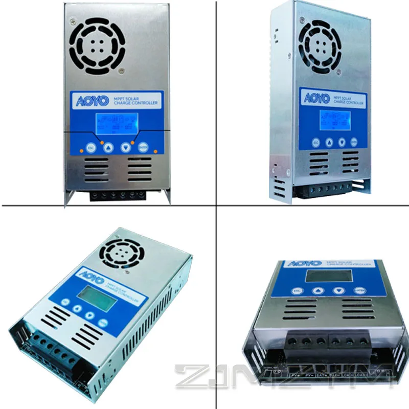 MPPT 60A 40A LCD Solar Charge Controller 12V 24V 36V 48V Auto Battery Solar Panel Smart Regulator Support