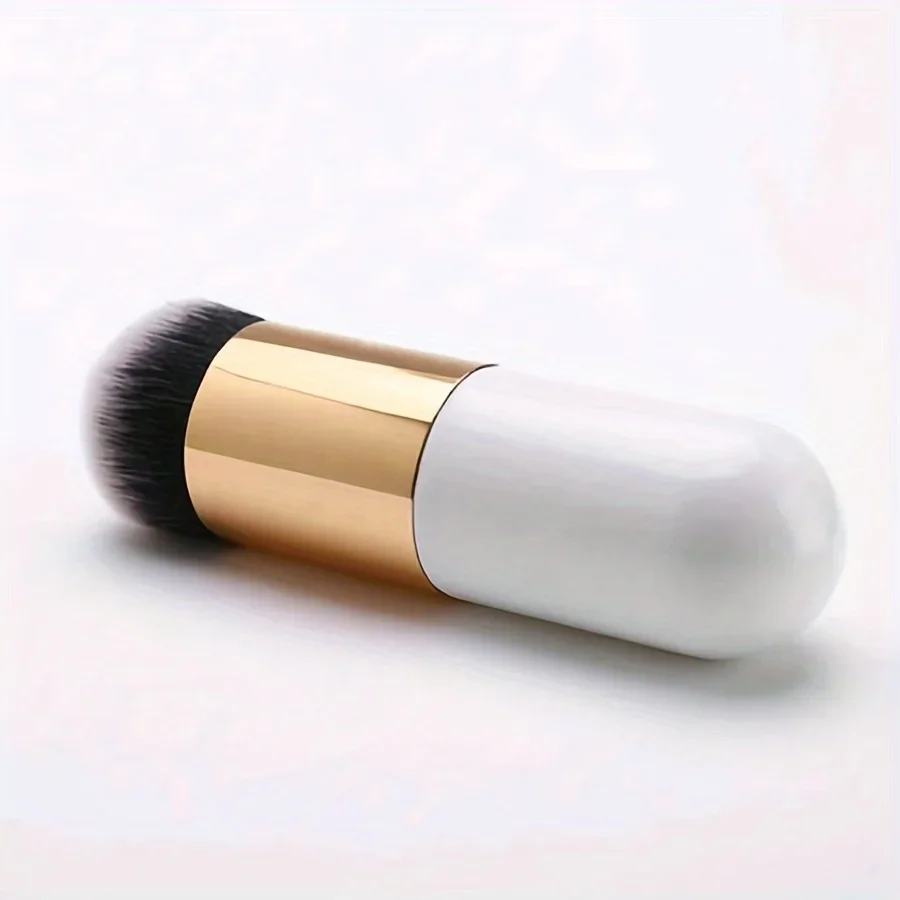 New Fashion Chubby Foundation Brush Flat Cream Makeup Brushes Professional Cosmetic Brush highlight brush loose powder brus
