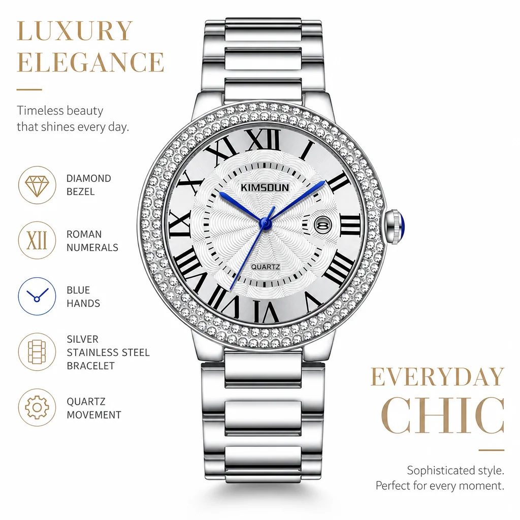 1pcs Men's White Dial Alloy Strap Vintage Fashion Roman Numeral Classic Details Quartz Watch for Daily Business Party Holiday