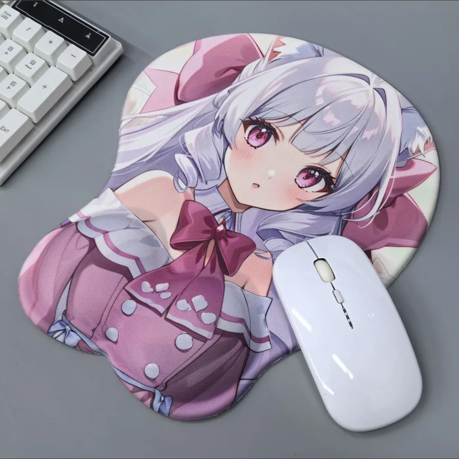 Anime Wrist Rest Mouse Pad Gaming INS Style Comfortable Non Slip Cute Mousepad For Desktop PC Laptop Home Office Computer