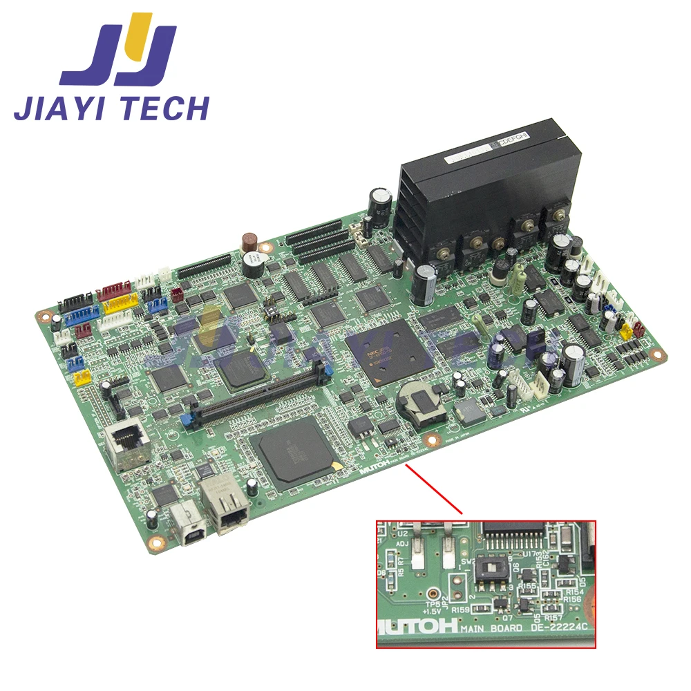

1 шт. оригинальная основная плата VJ1604W1 для струйного принтера Mutoh RJ900C RJ900X серии для материнской платы Mutoh 1604