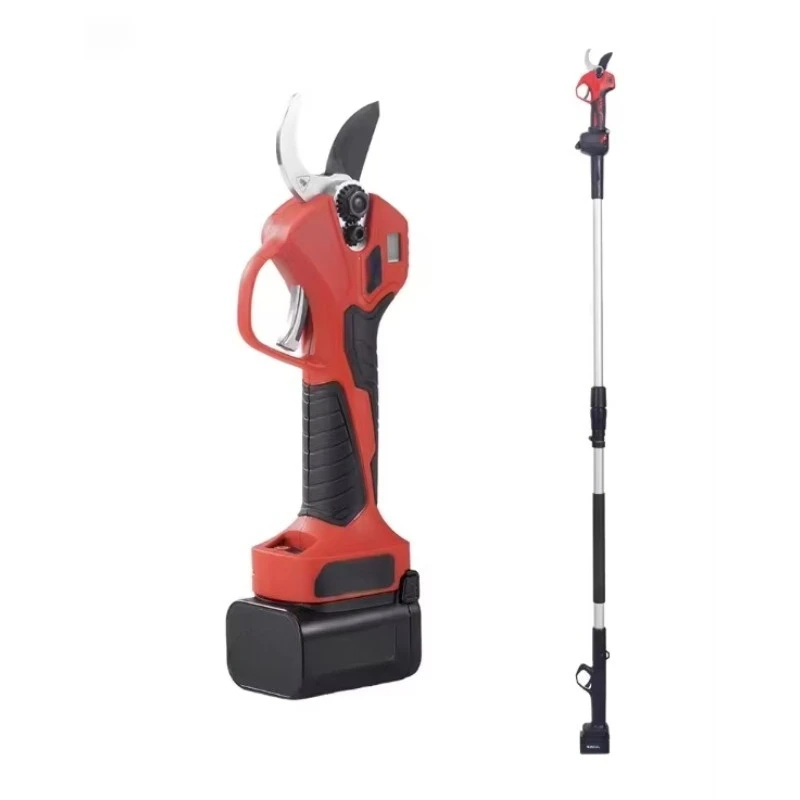 

Electric Pruner with 10ft Long Handle Smooth Clean Cut Extra Length for High Branches Fruit Picking & Pruning Scissors