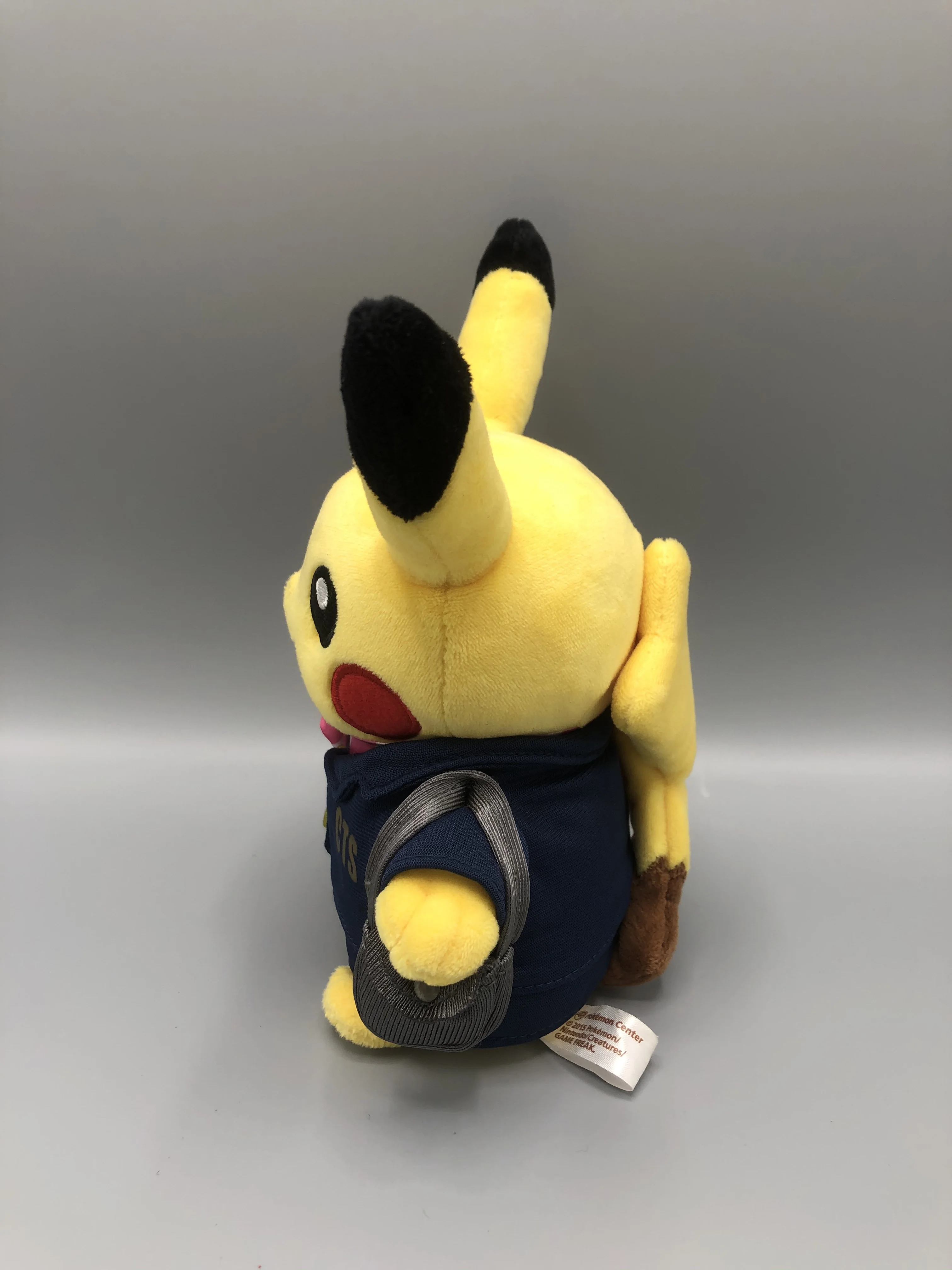 Brinquedo de pelúcia oficial do capitão e comissário de bordo Pokémon Pikachu - edição limitada exclusiva do aeroporto, boneca de pelúcia fofa colecionável