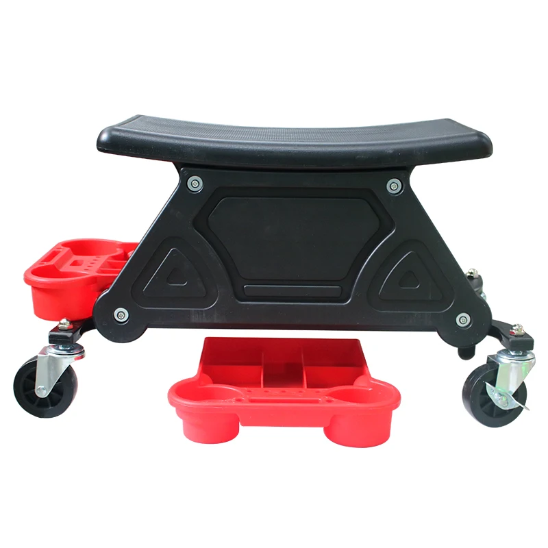 Car Multi-Function Chair Mechanic For Wax Polishing Projects Car Creeper Stool Chair Mobile Creeper Seat Car Wash Supplies