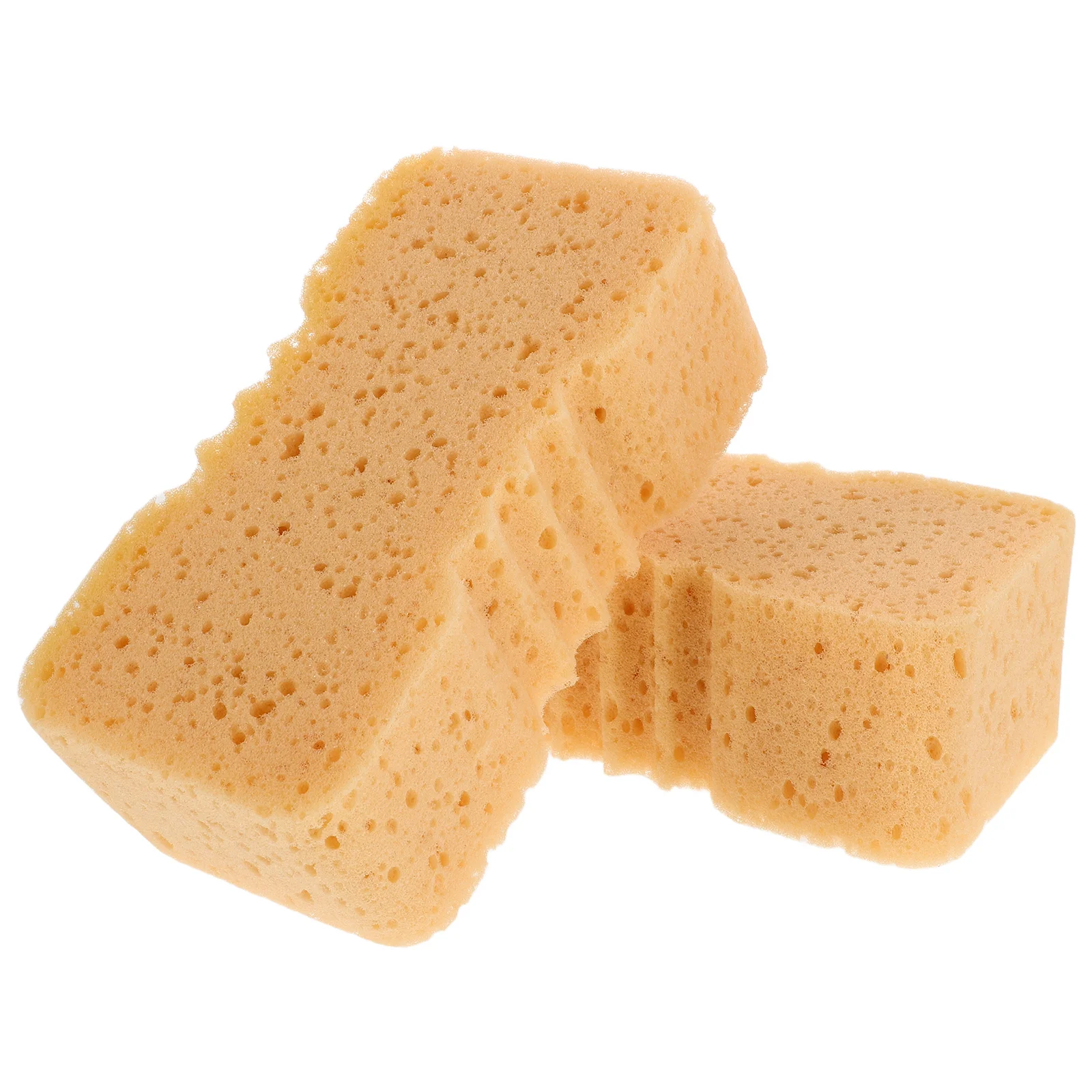 

2Pcs Car Wash Sponge Thick High Density Large Sponges Car Cleaning Tool Soft Absorbent Scrubber Household Kitchen Bathroom
