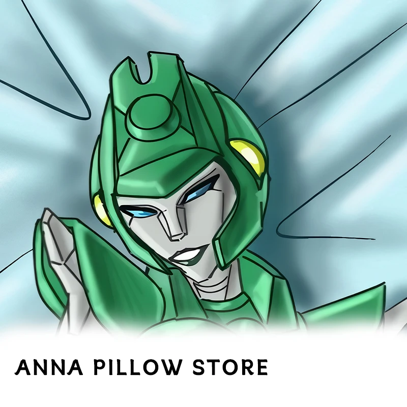 Dakimakura Cover Anime Transformers Moonracer Double-Sided Print Pillowcase Life-Size 2way Body Pillow