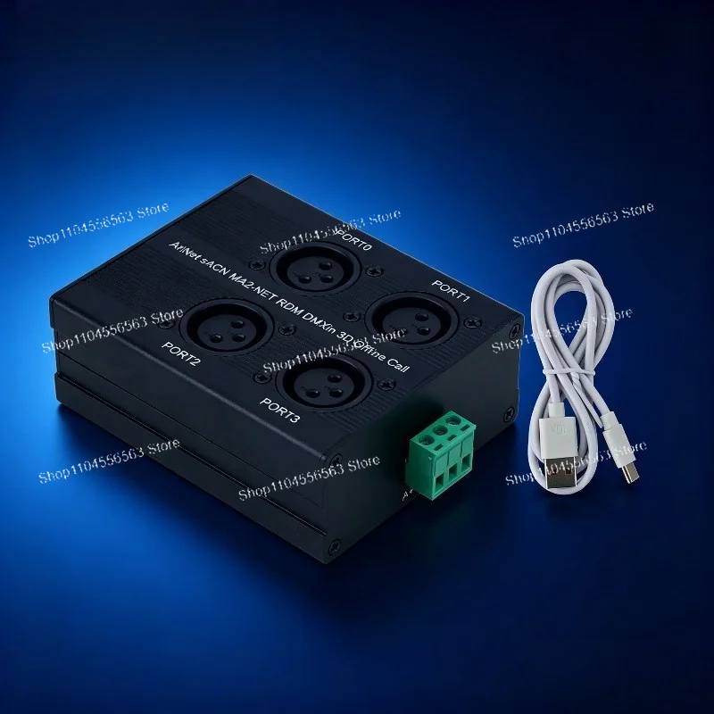 

SL04 Super Stage Light Controller DMX512 Built in 54 Kinds RGB Effects Support ARTNET SACN Protocols