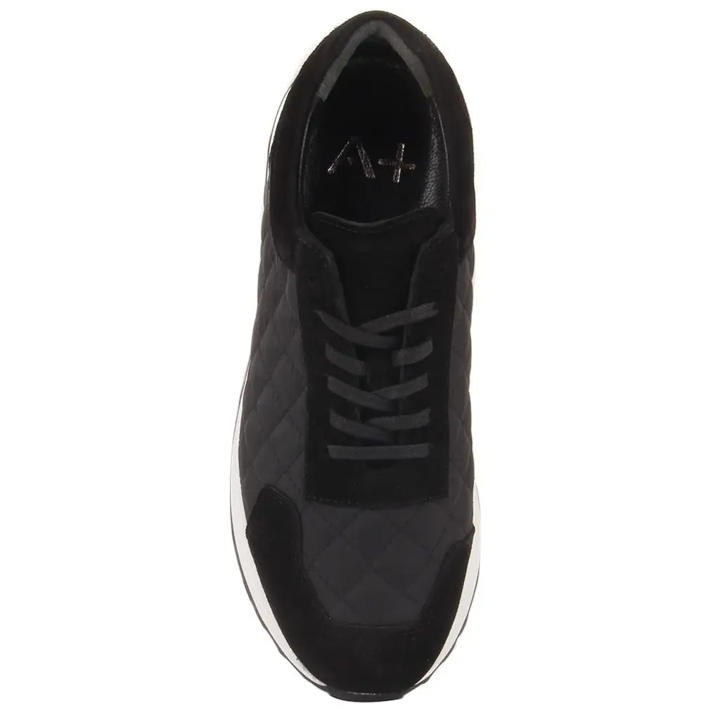 Sail Lakers-Black Color-Laced Male Sneaker
