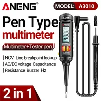 Digital Multimeter Pen Type ANENG 4000 Counts A3010 Smart Dual Use NCV AC Voltage Sensing Backlight Electrical Testing tools