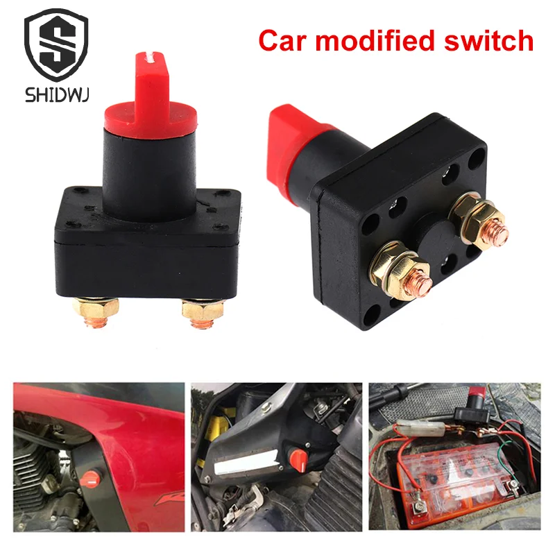 

Главный выключатель аккумулятора 100А, поворотный отсекающий изолятор, аварийные выключатели для автомобиля, фургона, грузовика, лодки, переключатель включения и выключения аккумулятора